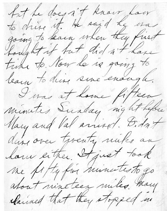 Letter from Harry S. Truman to Bess Wallace