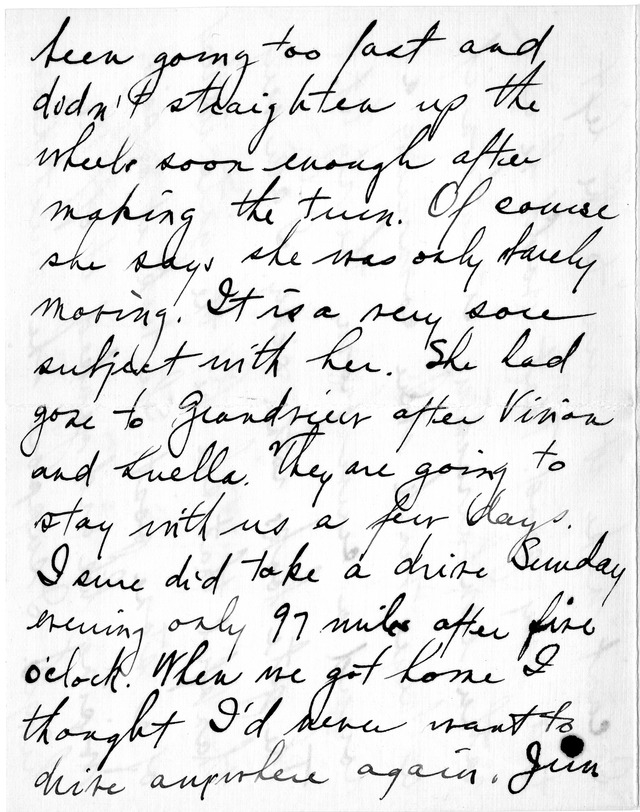 Letter from Harry S. Truman to Bess Wallace