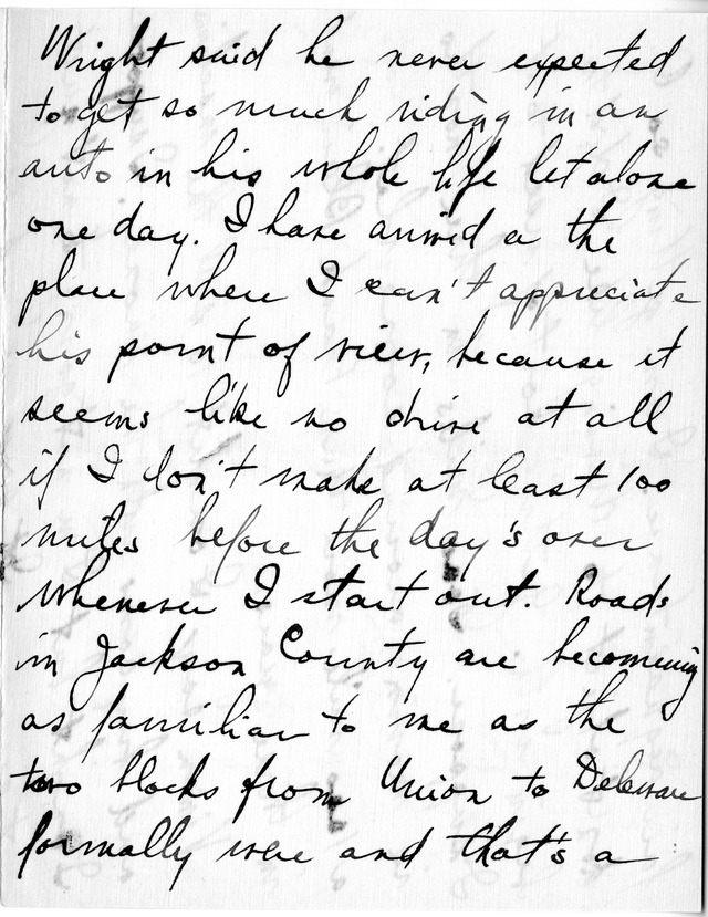 Letter from Harry S. Truman to Bess Wallace