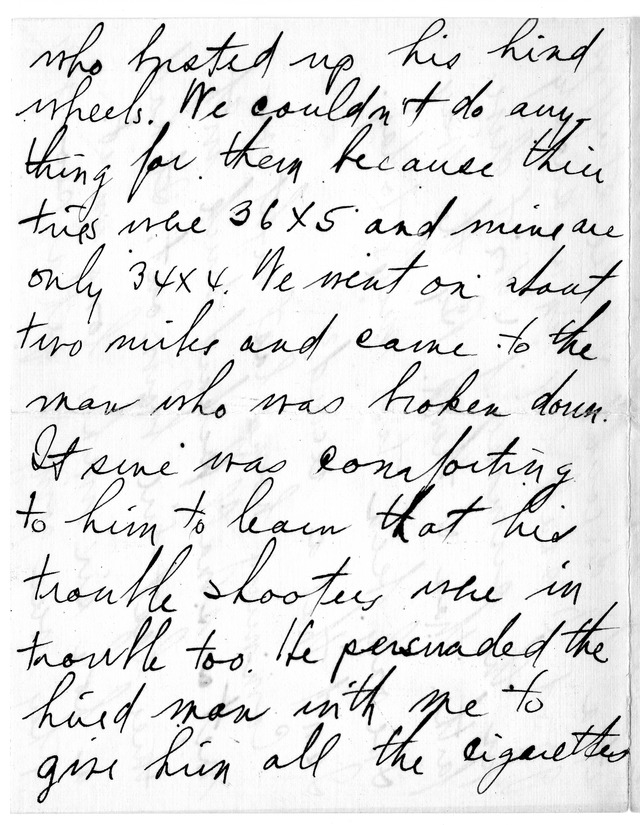 Letter from Harry S. Truman to Bess Wallace