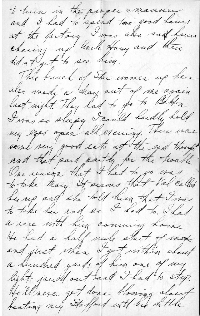 Letter from Harry S. Truman to Bess Wallace