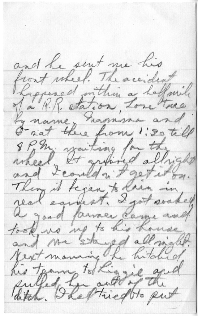 Letter from Harry S. Truman to Bess Wallace