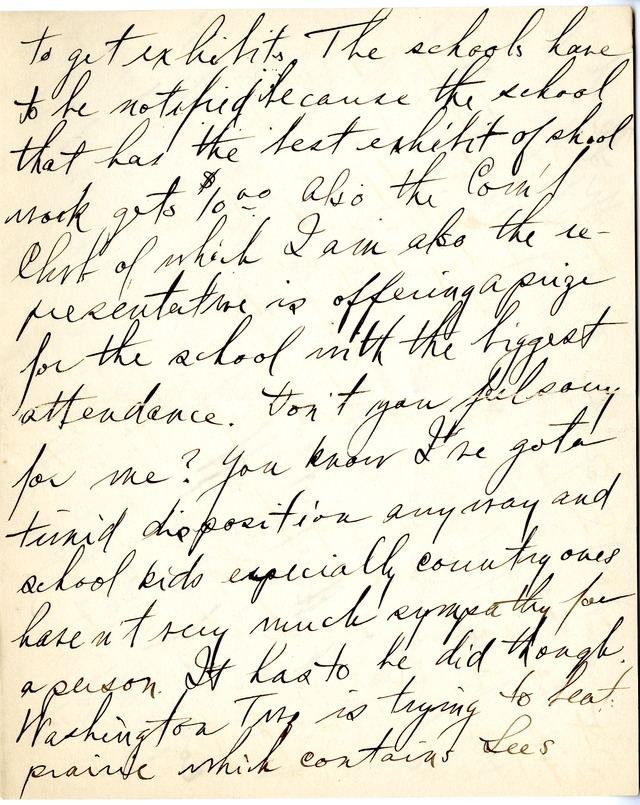 Letter from Harry S. Truman to Bess Wallace