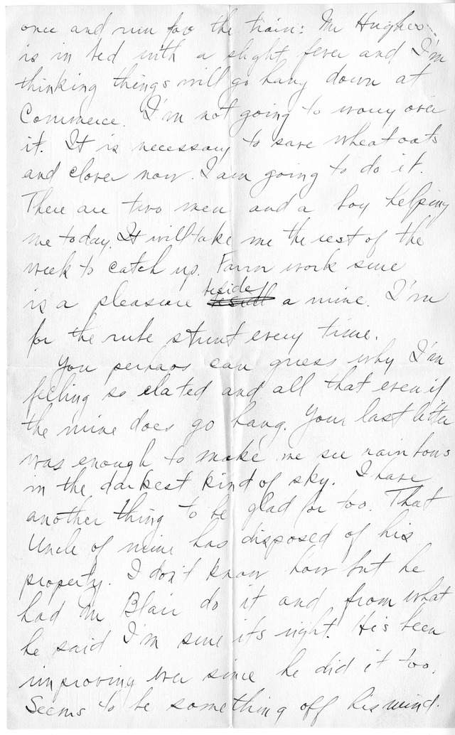 Letter from Harry S. Truman to Bess Wallace