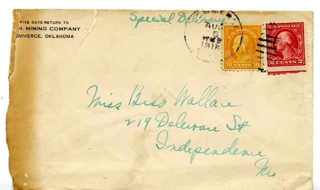 Letter from Harry S. Truman to Bess Wallace