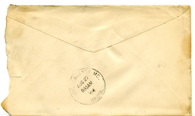 Letter from Harry S. Truman to Bess Wallace