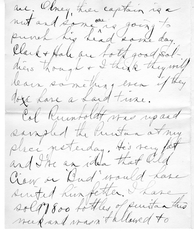 Letter from Harry S. Truman to Bess Wallace