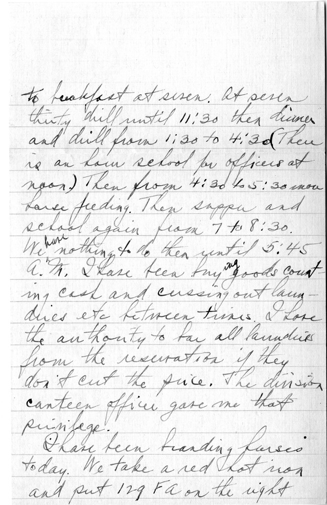 Letter from Harry S. Truman to Bess Wallace