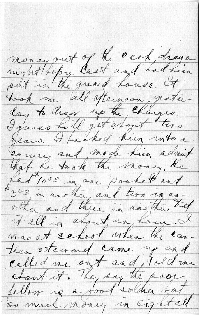 Letter from Harry S. Truman to Bess Wallace