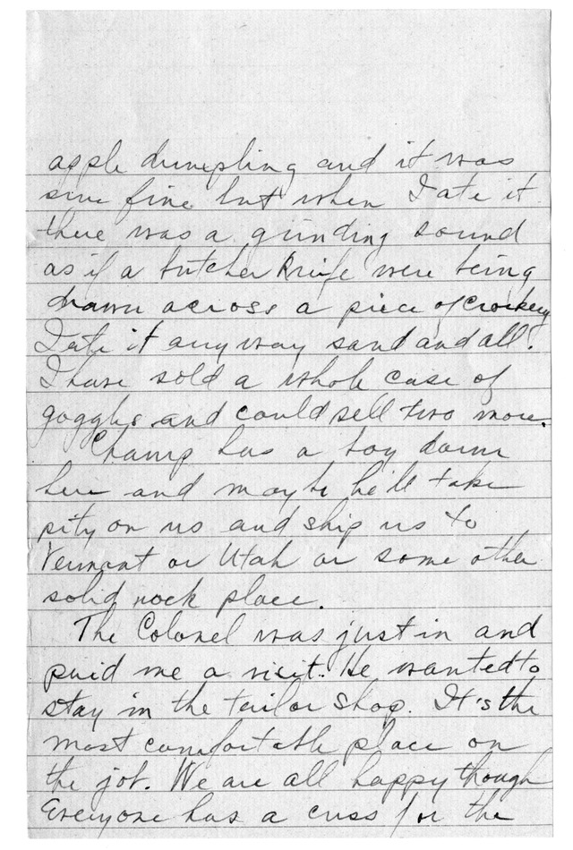 Letter from Harry S. Truman to Bess Wallace