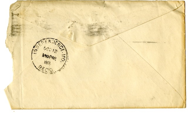 Letter from Harry S. Truman to Bess Wallace