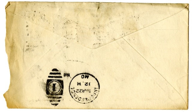 Letter from Harry S. Truman to Bess Wallace