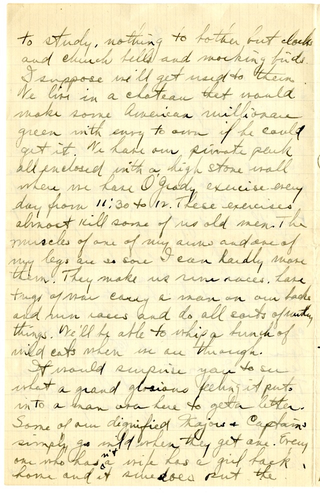Letter from Harry S. Truman to Bess Wallace