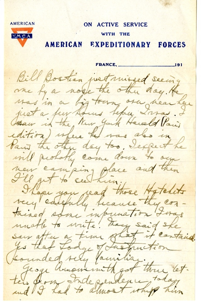 Letter from Harry S. Truman to Bess Wallace