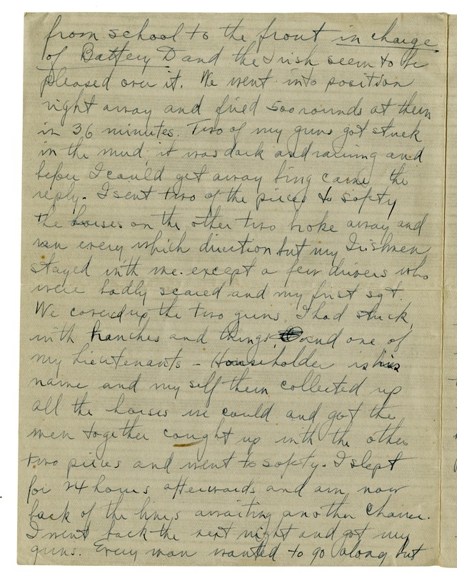 Letter from Harry S. Truman to Bess Wallace