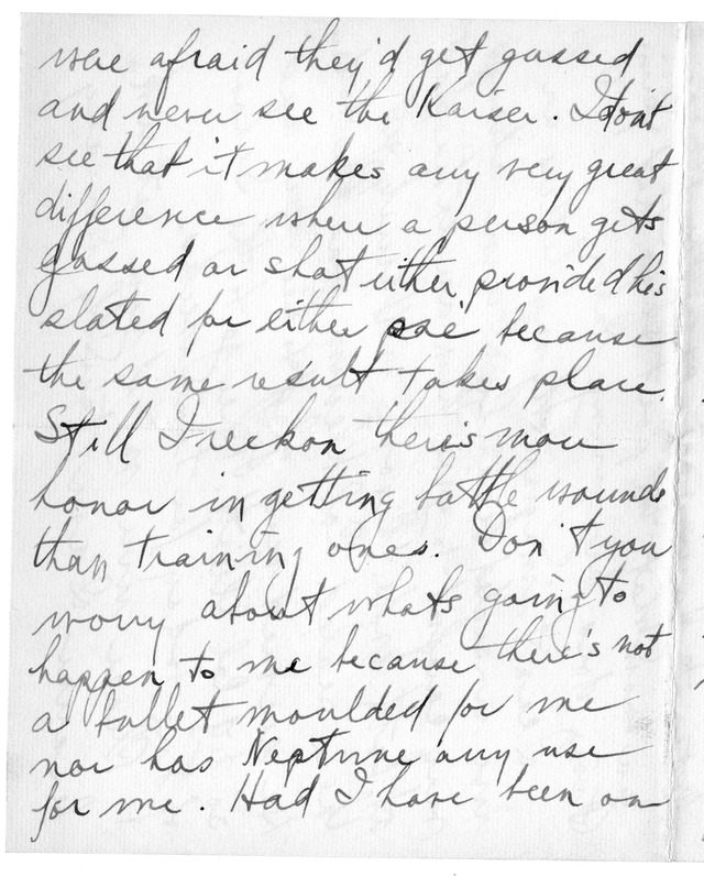Letter from Harry S. Truman to Bess Wallace