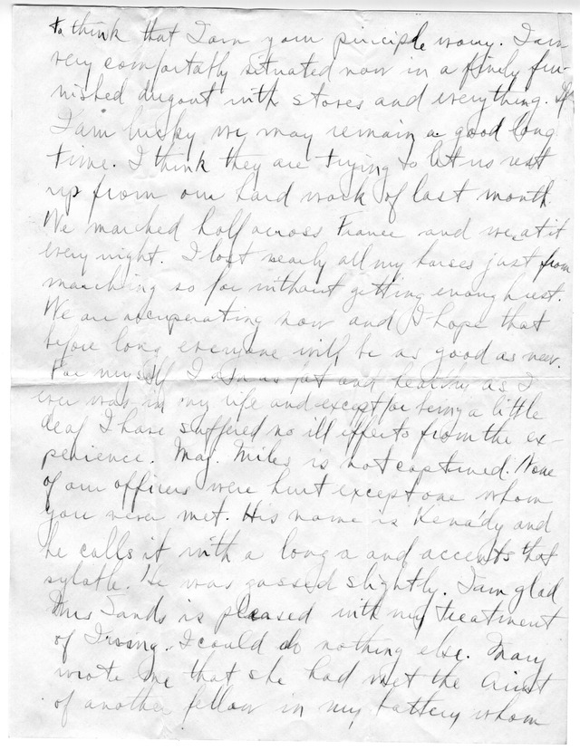 Letter from Harry S. Truman to Bess Wallace