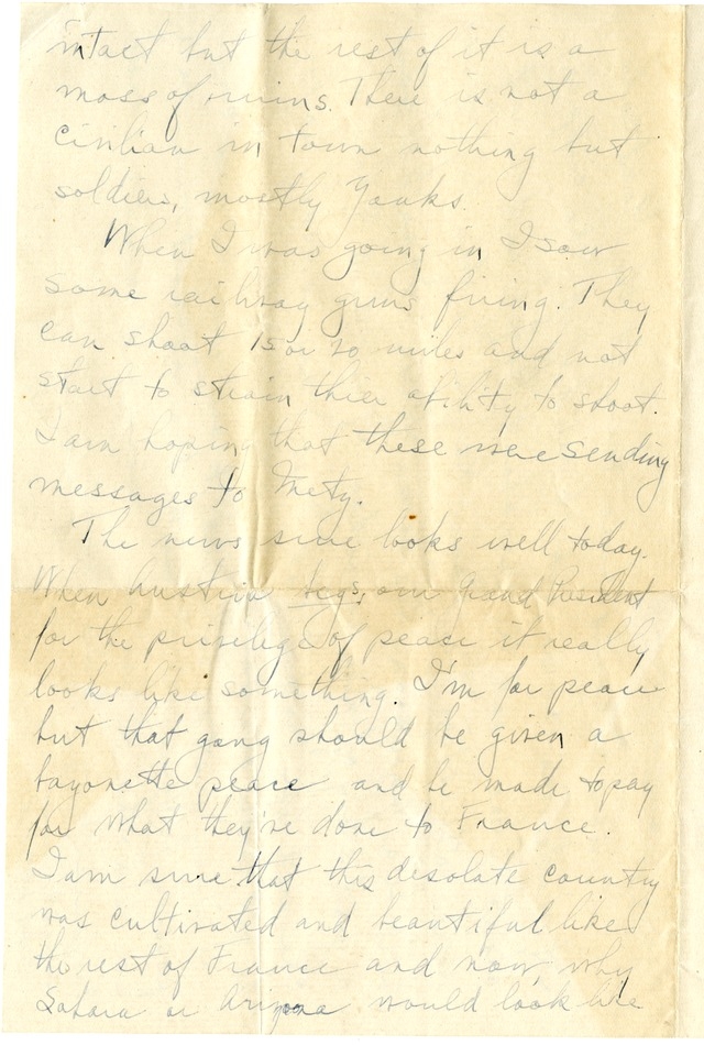Letter from Harry S. Truman to Bess Wallace