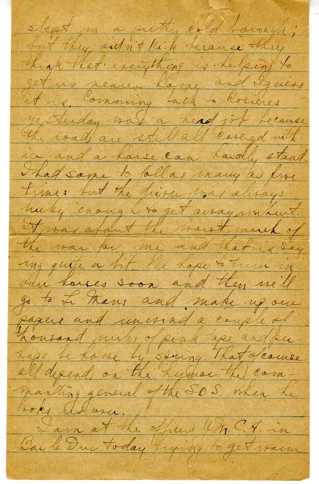 Letter from Harry S. Truman to Bess Wallace