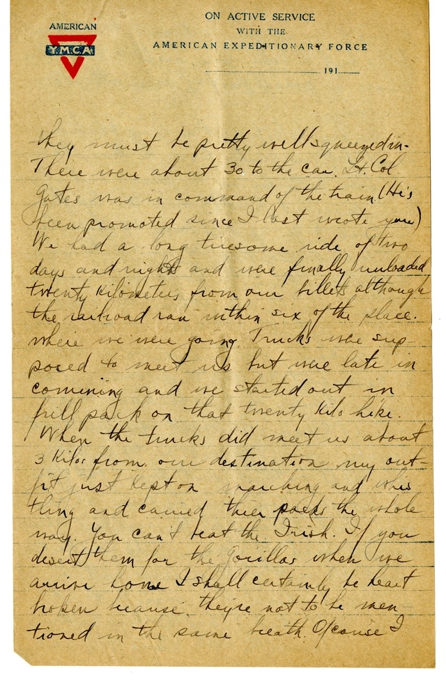 Letter from Harry S. Truman to Bess Wallace