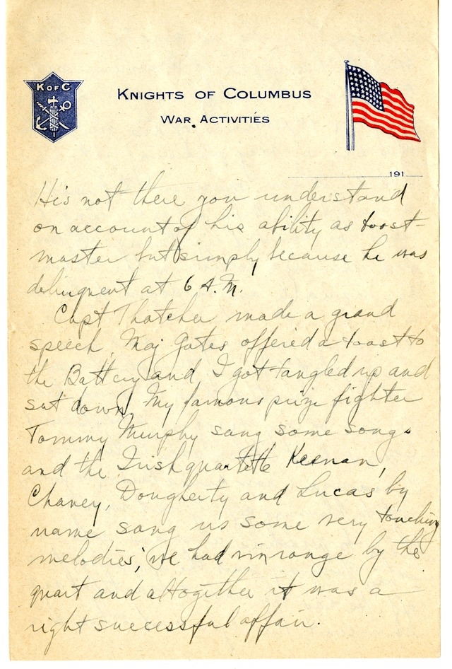 Letter from Harry S. Truman to Bess Wallace