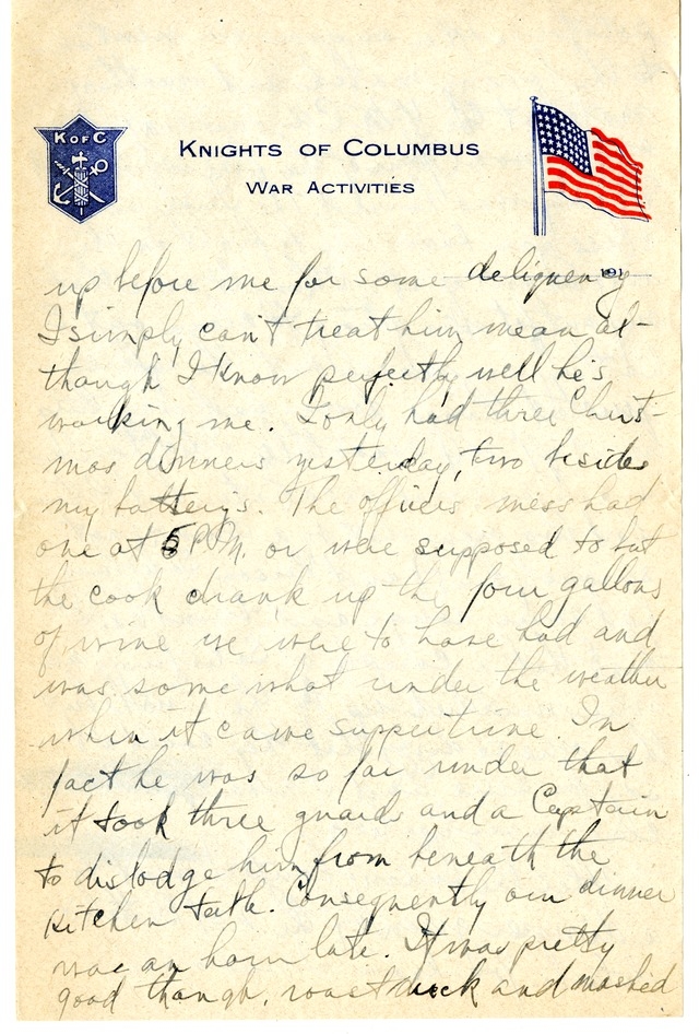 Letter from Harry S. Truman to Bess Wallace