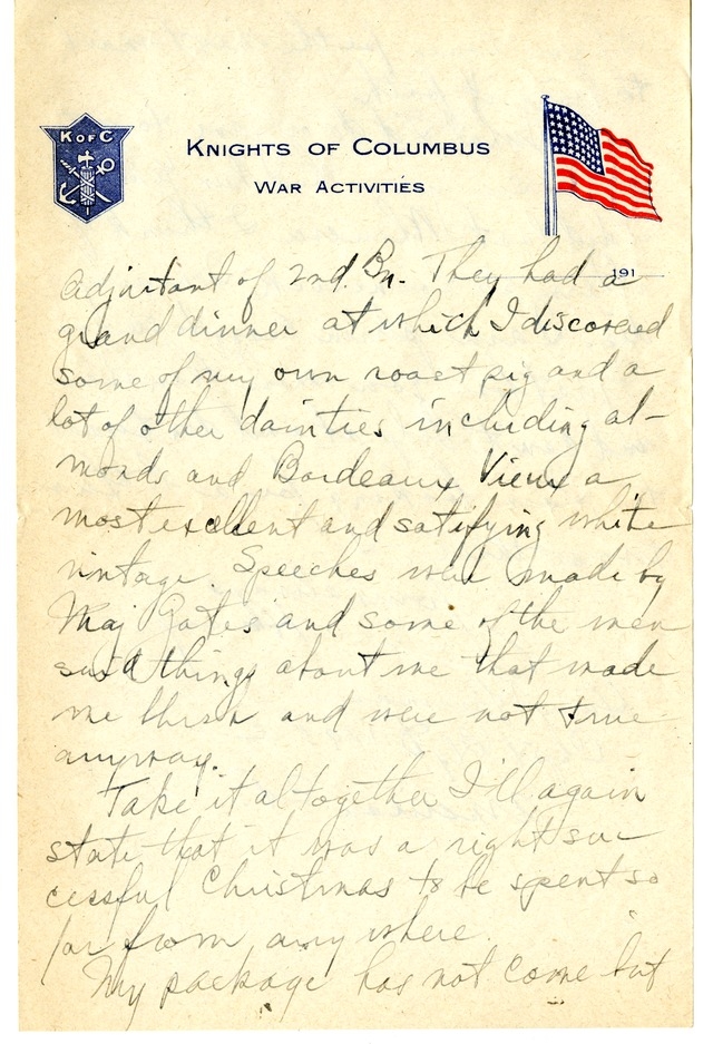 Letter from Harry S. Truman to Bess Wallace