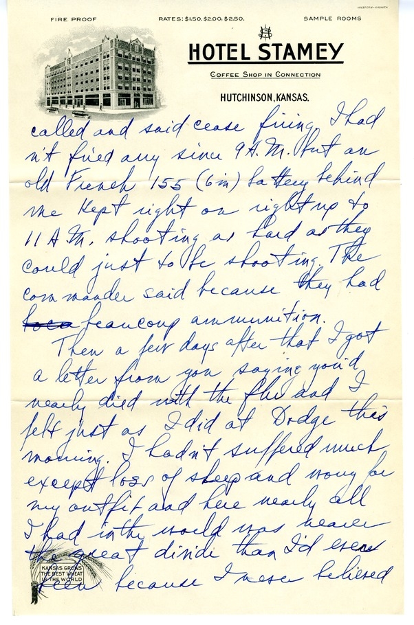 Letter from Harry S. Truman to Bess W. Truman