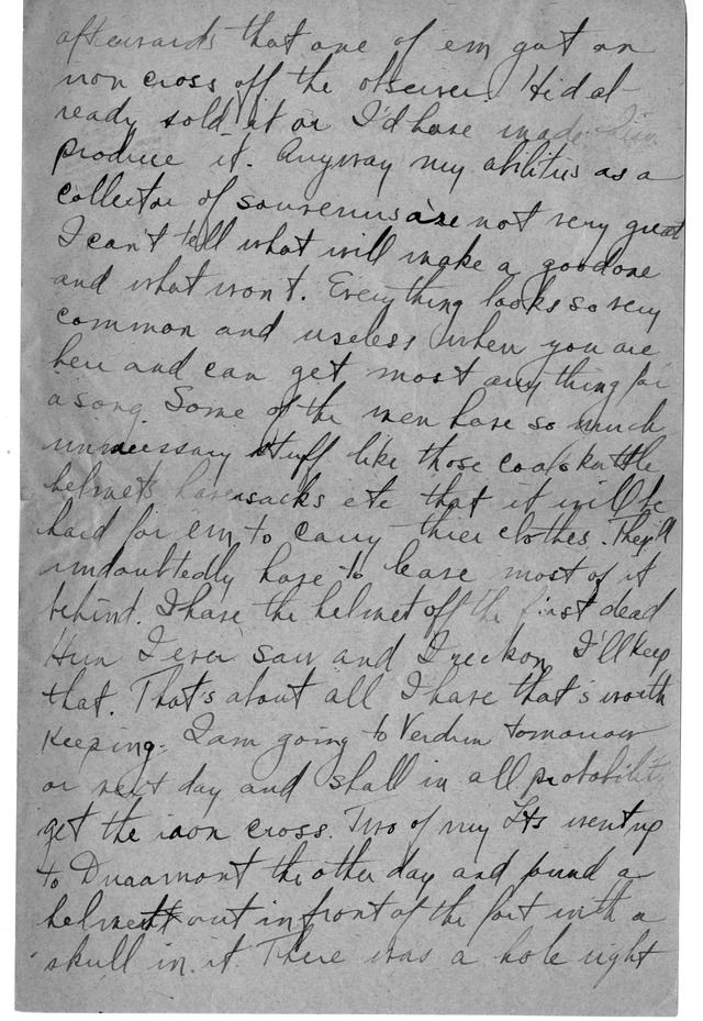 Letter from Harry S. Truman to Bess Wallace