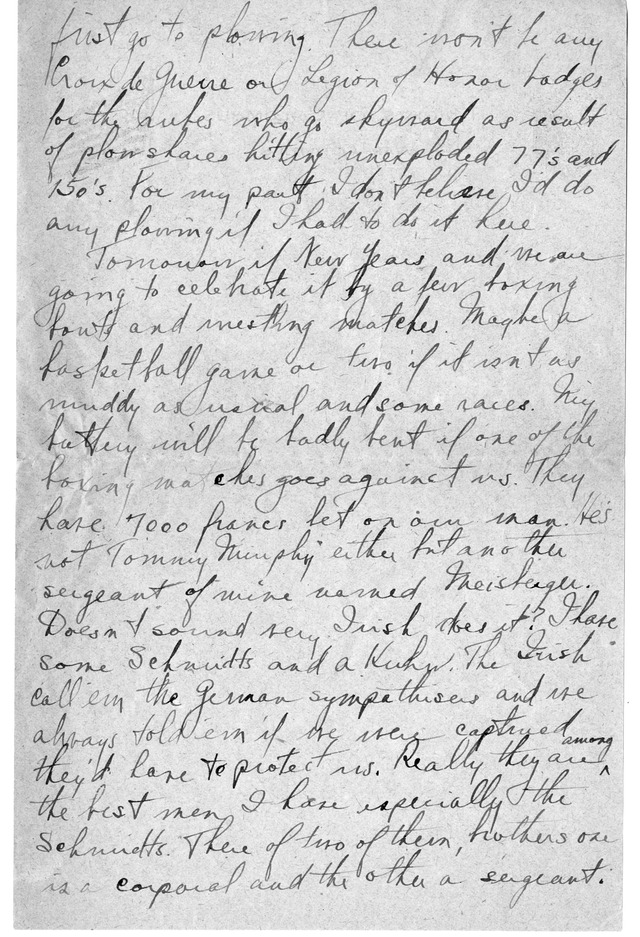 Letter from Harry S. Truman to Bess Wallace