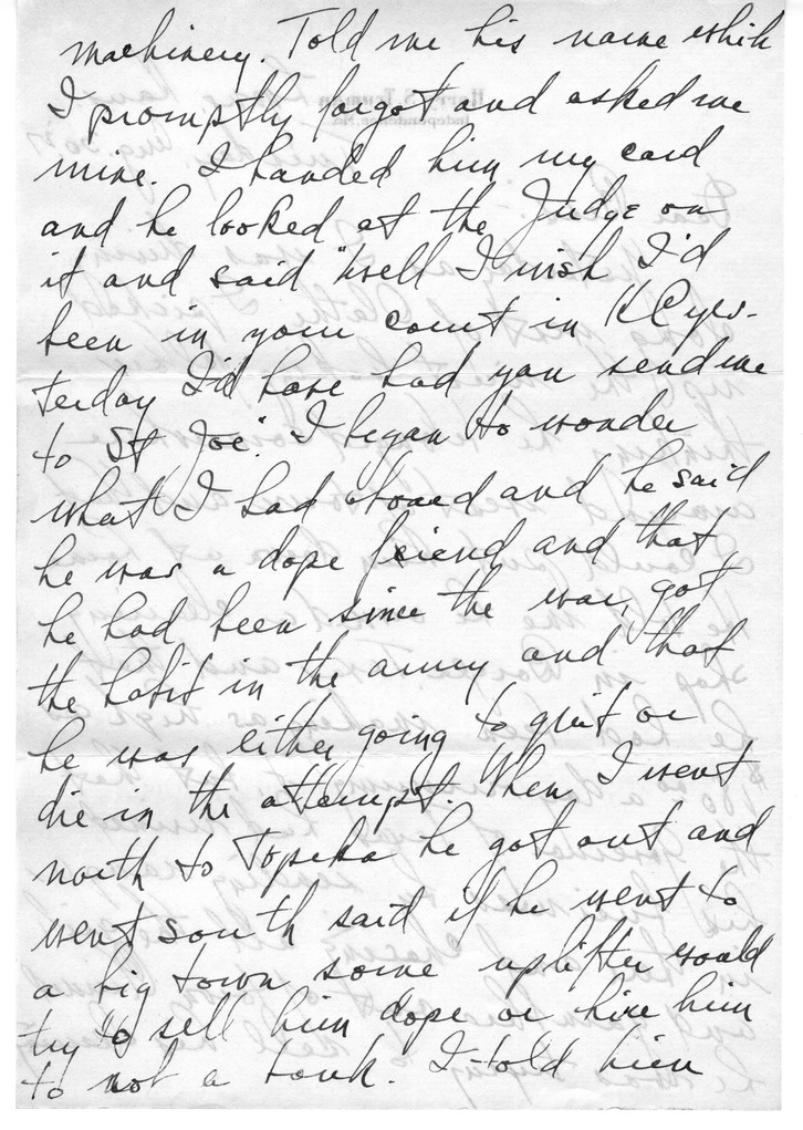 Letter from Harry S. Truman to Bess W. Truman
