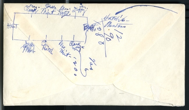 Letter from Harry S. Truman to Bess W. Truman
