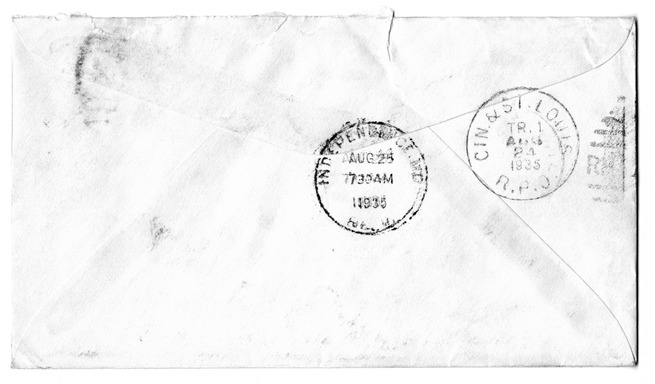 Letter from Harry S. Truman to Bess W. Truman