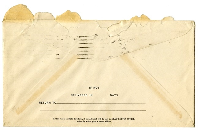 Letter from Harry S. Truman to Bess W. Truman
