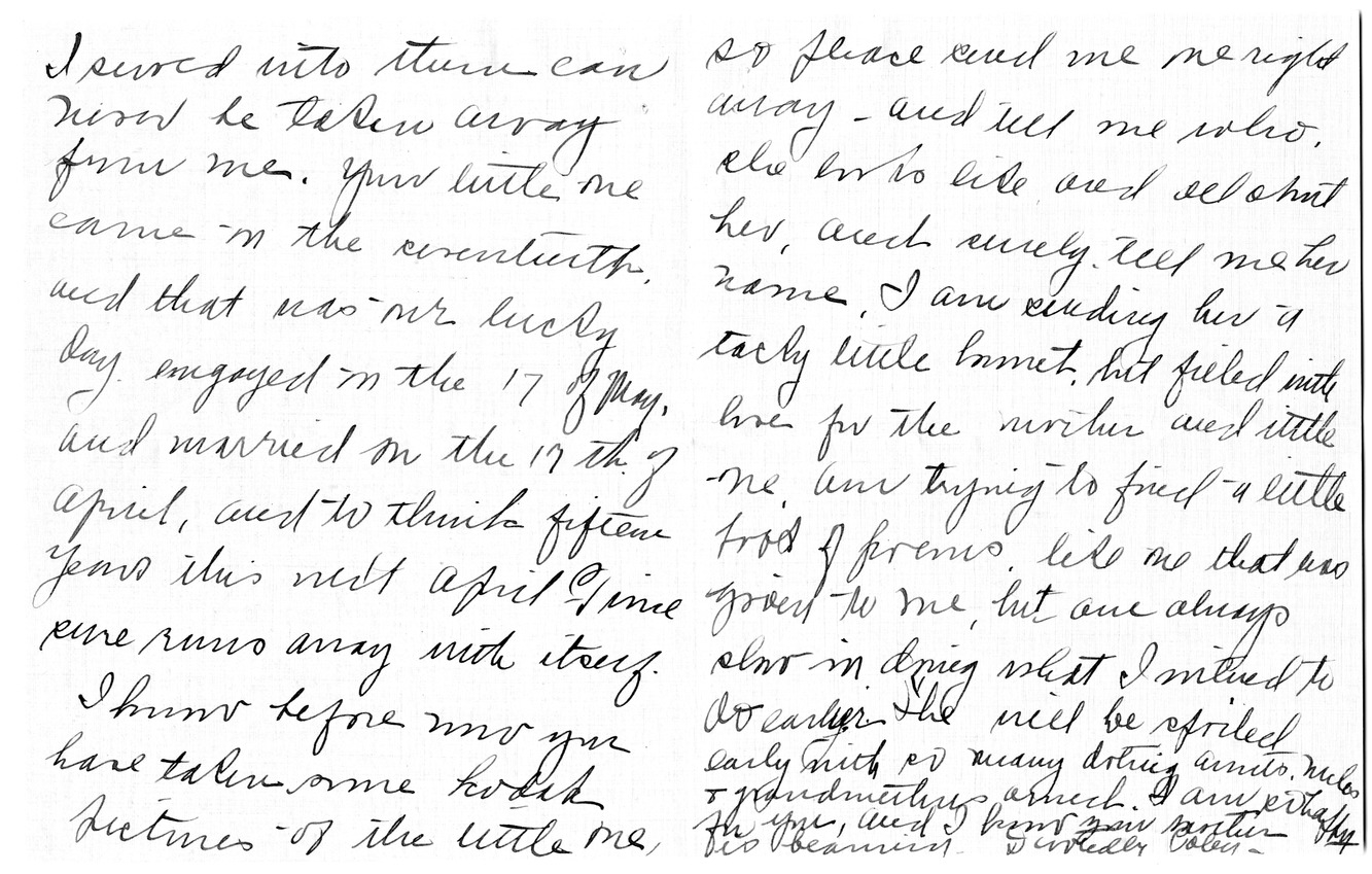 Letter from Mrs. Benjamin E. Bess to Bess W. Truman