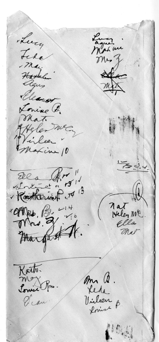 Letter from Mary Paxton to Bess Wallace
