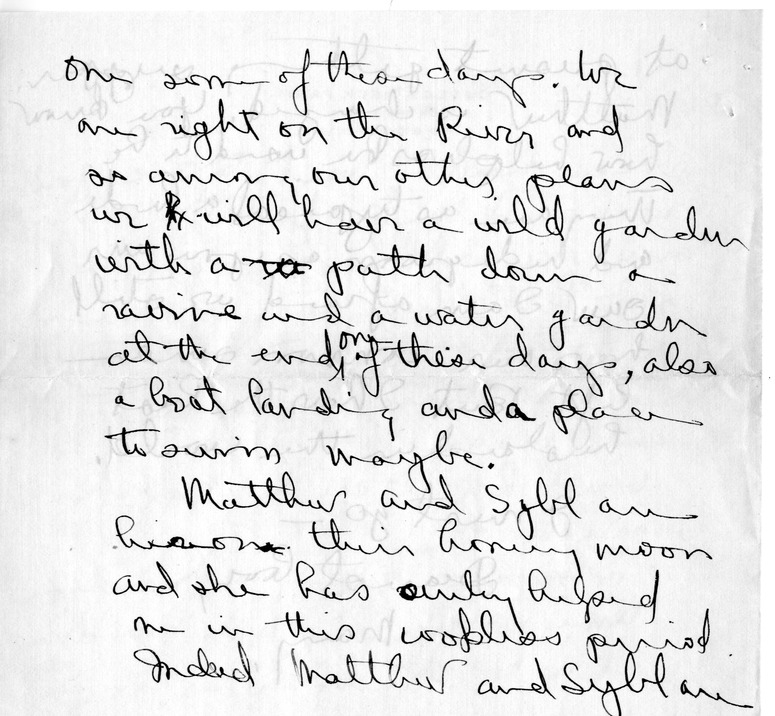 Letter from Mary Paxton Keeley to Bess W. Truman