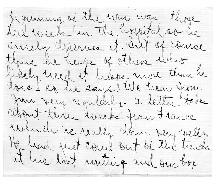 Letter from Arry Mayer to Bess Wallace
