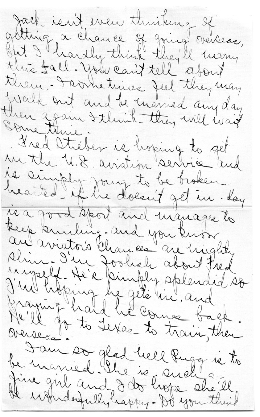 Letter from Arry Mayer to Bess Wallace
