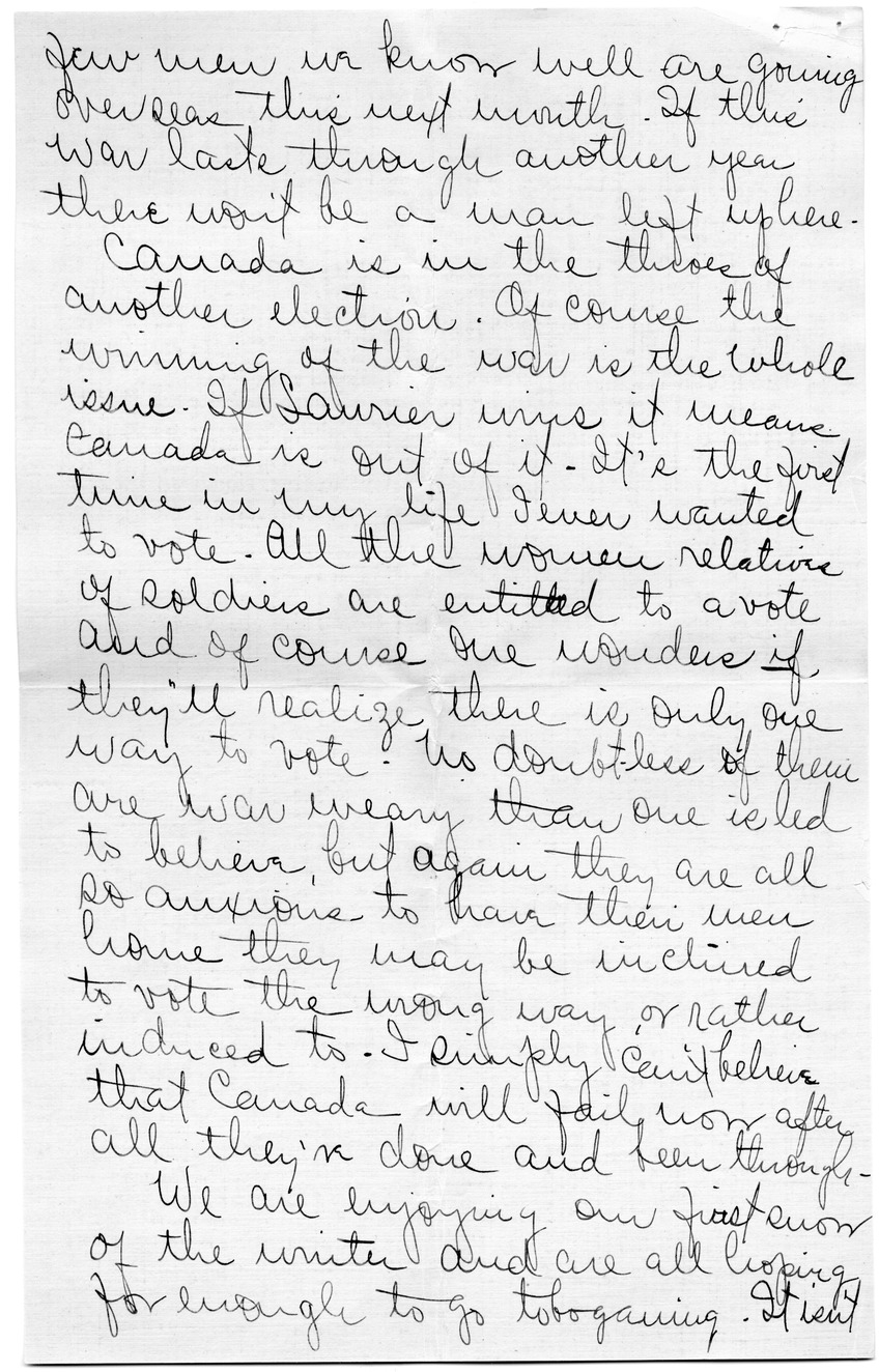 Letter from Arry Mayer to Bess Wallace