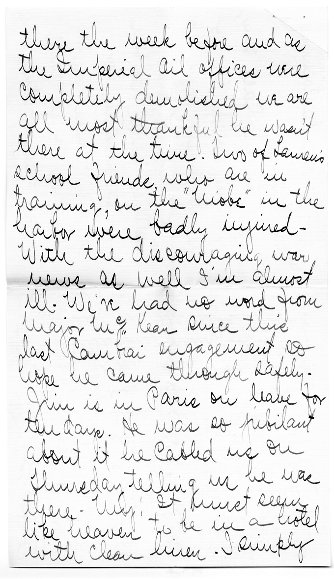Letter from Arry Mayer to Bess Wallace