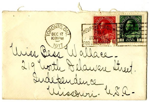 Letter from Arry Mayer to Bess Wallace