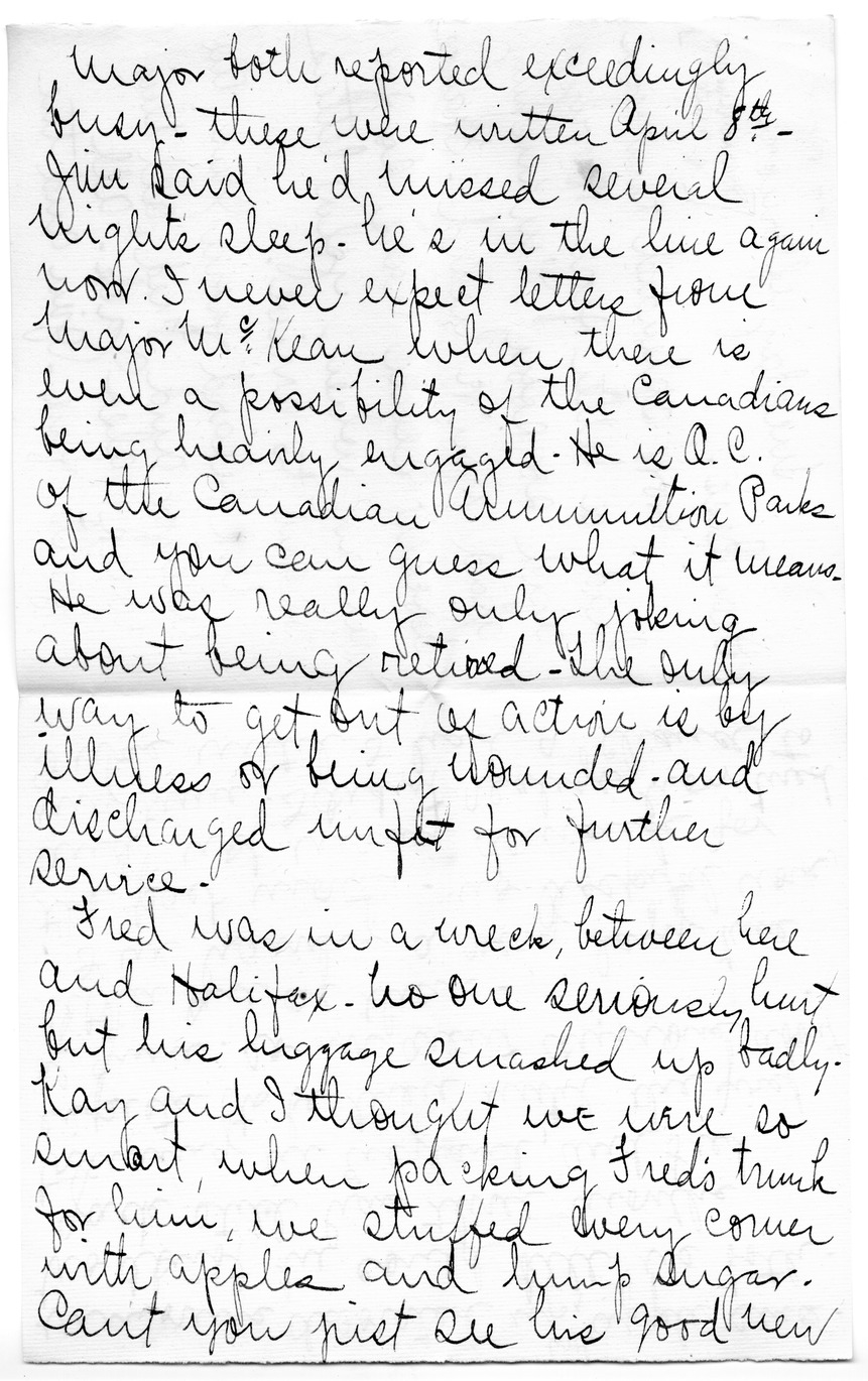 Letter from Arry Mayer to Bess Wallace