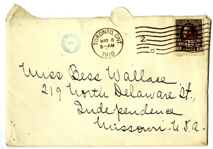 Letter from Arry Mayer to Bess Wallace