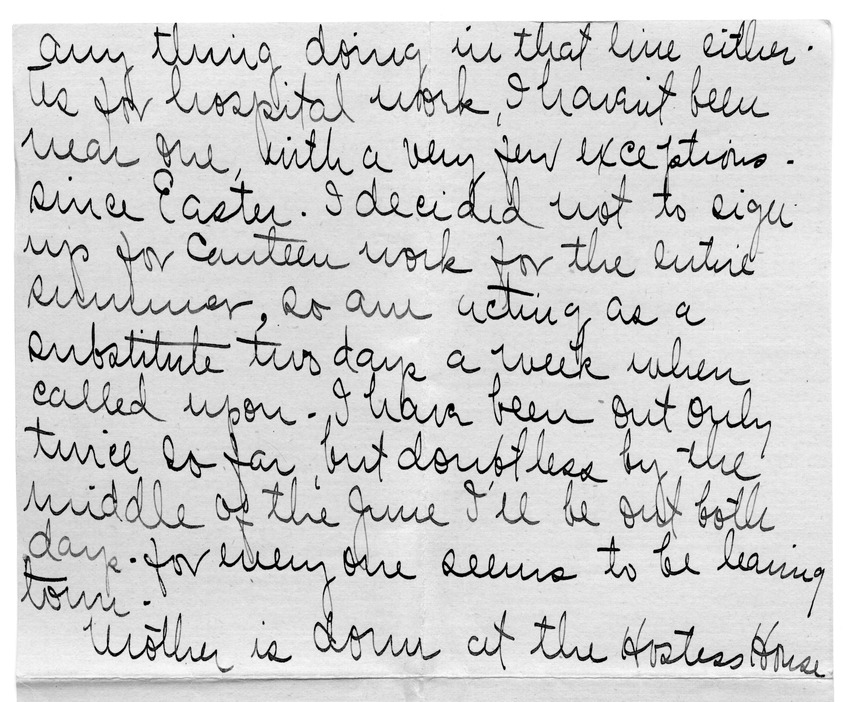 Letter from Arry Mayer to Bess Wallace
