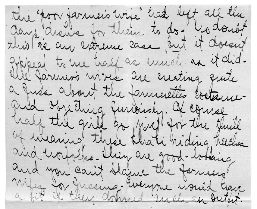 Letter from Arry Mayer to Bess Wallace