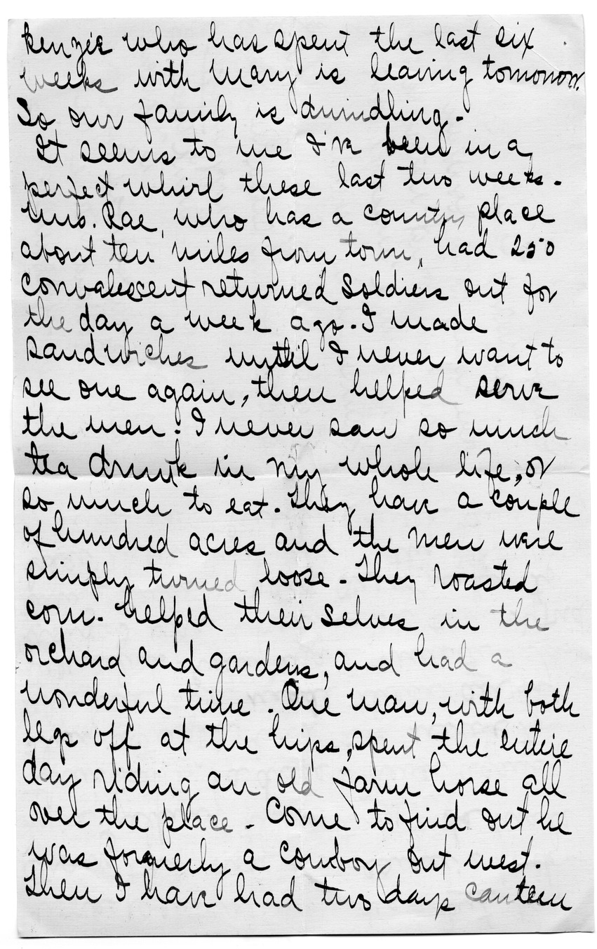 Letter from Arry Mayer to Bess Wallace