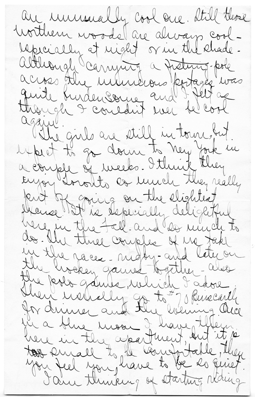 Letter from Arry M. Calhoun to Bess W. Truman