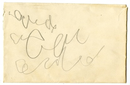 Letter from Bess W. Truman to Harry S. Truman