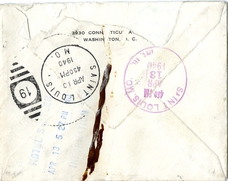 Letter from Bess W. Truman to Harry S. Truman